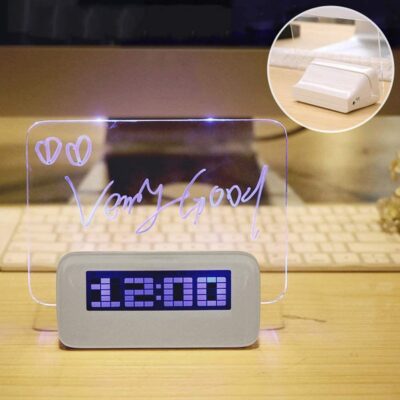 LED Message Board Clock