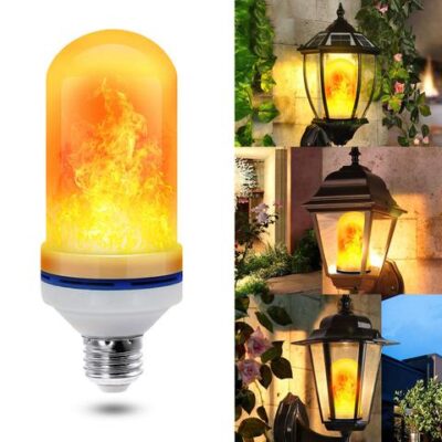 LED Flame Effect Light Bulb