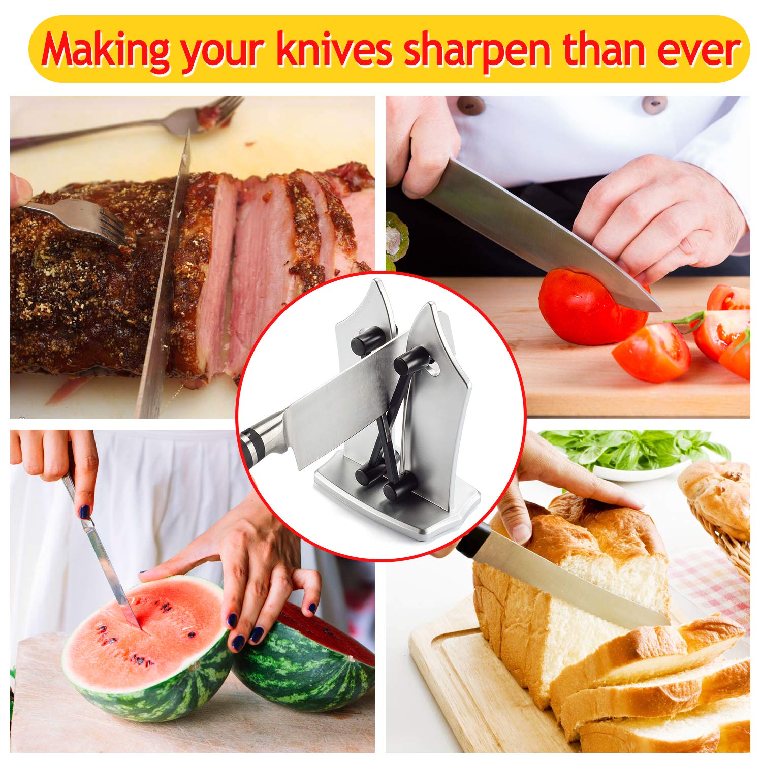 Bavarian Edge Knife Sharpener- up to 80% OFF. Buy from Luxenmart