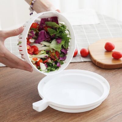 Salad Maker Cutter Bowl