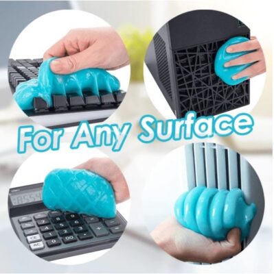 60ml Super Auto Car Cleaning Pad Glue Powder Cleaner Magic Cleaner Dust  Remover Gel Home Computer Keyboard Clean Tool