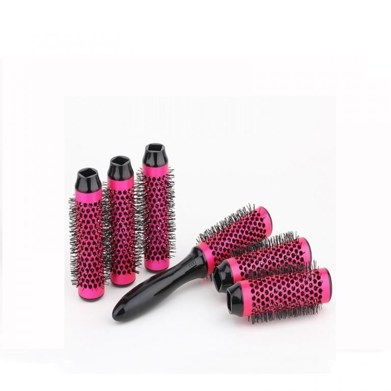 buy Curl Round Styling Hair Brush with Detachable Roller