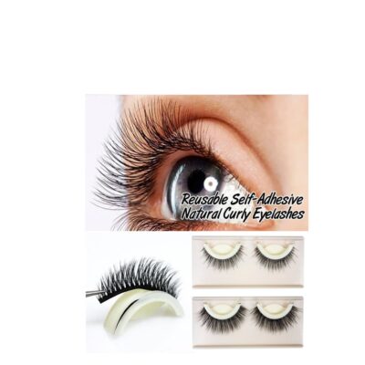 Reusable Self-Adhesive Natural Curly Eyelashes