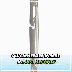 one second needles from luxenmart