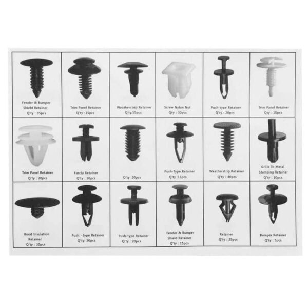 auto body clips and fasteners