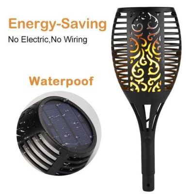 Led Solar flame torch luxenmart