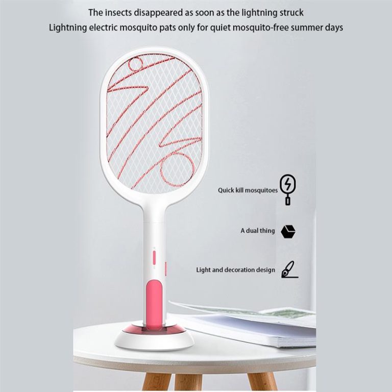Summer Fly Swatter Trap Electric Insect Racket Swatter Zapper USB