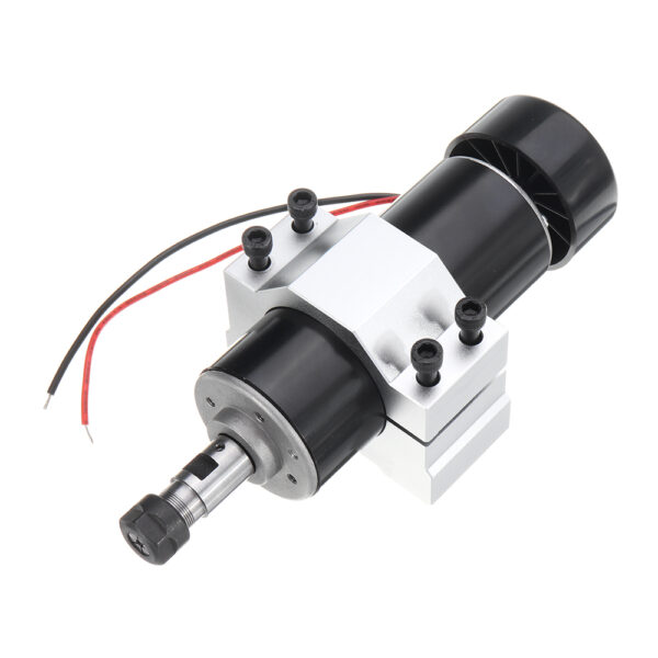 Machifit ER11 Chuck CNC 500W Spindle Motor with 52mm Clamps and Power Supply Speed Governor