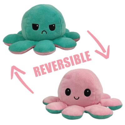 Reversible Octopus Plush Toy - Best Flip Octopus Stuffed Plush Doll