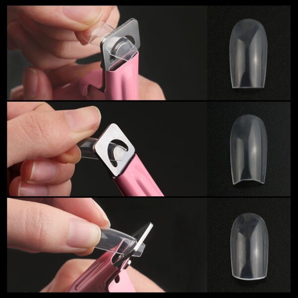 Professional Acrylic Nail Clipper False Nails Cutter Fake Nail Clippers Nail Tip Trimmer