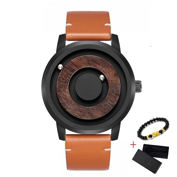 Magnetic Wood Watch Men 2020 Luxury