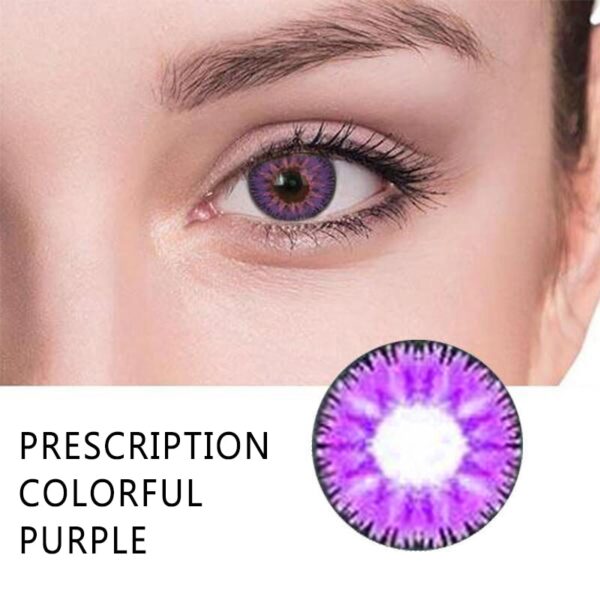 Cosmetic Colorful Contact Lens (10 Color / 2 pcs)