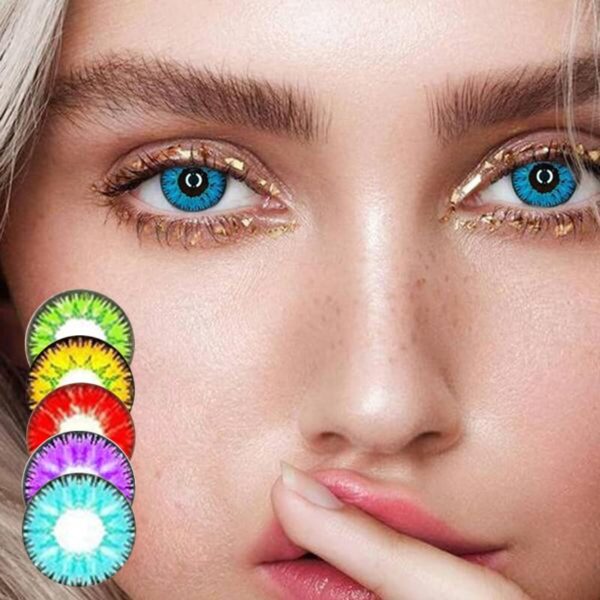 Cosmetic Colorful Contact Lens (10 Color / 2 pcs)