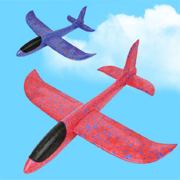 Hand Throw Foam Plane Toys Outdoor Launch Glider airplane