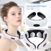Electric pulse back and neck massager