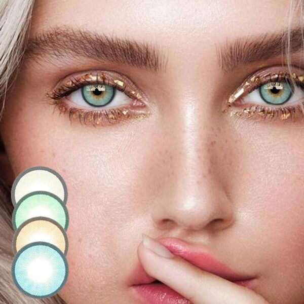 Cosmetic Colorful Contact Lens (10 Color / 2 pcs)