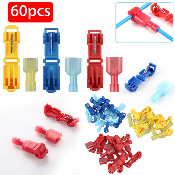 Wire Cable Connectors Terminals Crimp Terminal Scotch Lock Quick Splice 22-10AWG Electrical Car Audio Kit Tool Set