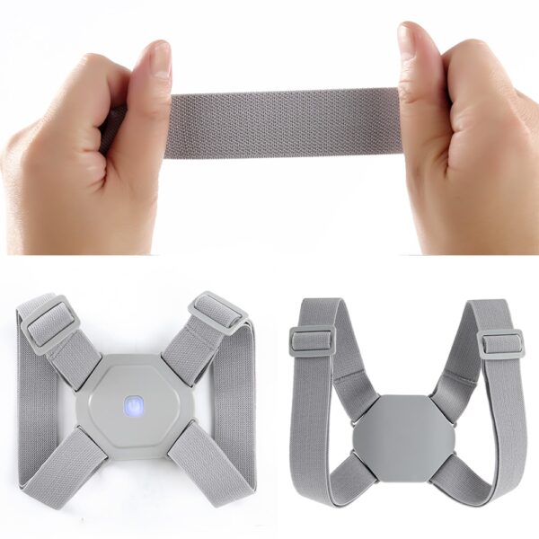 Intelligent Posture Corrector Electronic Reminder Back Support Adjustable Smart Brace Support Belt Shoulder Training Belt