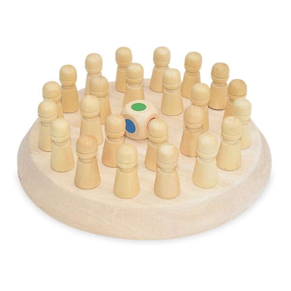 Wooden Memory Match Stick Game - Educational Color Cognitive Ability Toys For Children