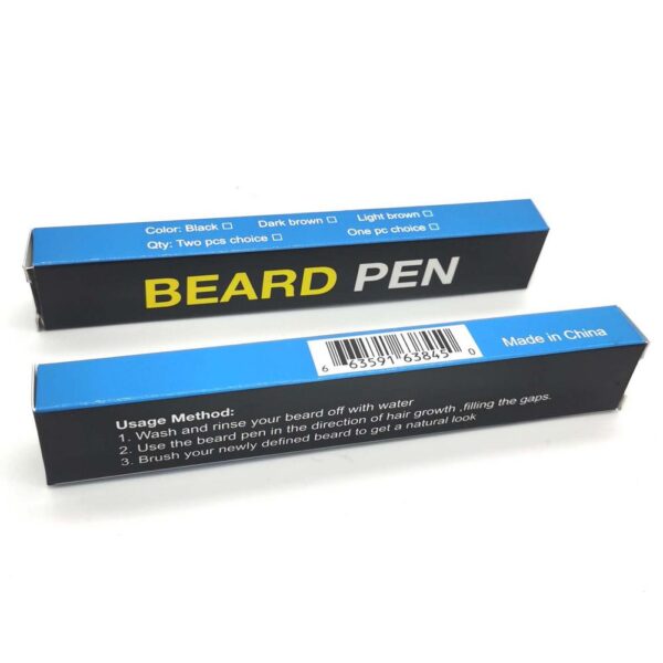 Beard Pen Beard Filler Pencil And Brush Beard Enhancer