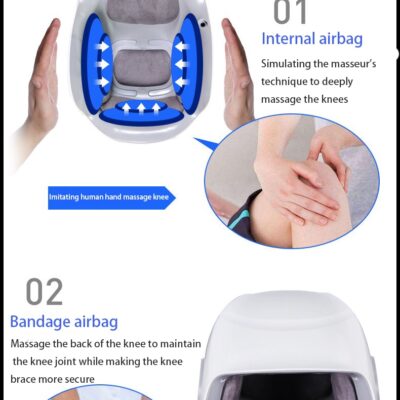 Laser heated Physiotherapy Knee Massager | Air Massage Knee Physiotherapy Instrument