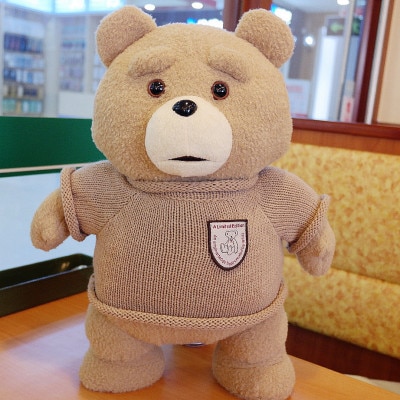 8 styles Movie Teddy Bear Ted 2 Plush Toys In Apron Soft Stuffed Animals Plush
