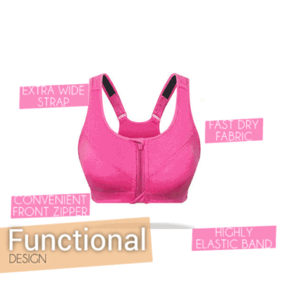 Wireless Supportive Sports Bra