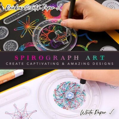 Spirograph Geometric Ruler Set