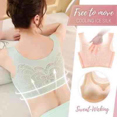 Breathy Wing Ice Silk Bra