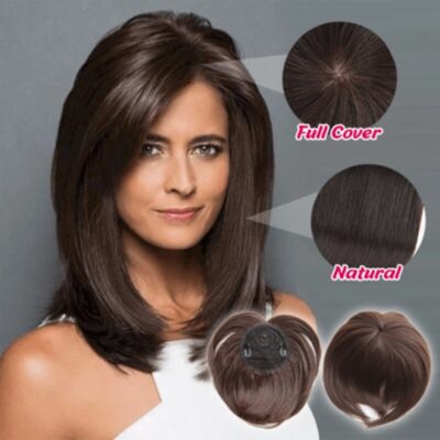 Silky Clip-On Hair Topper