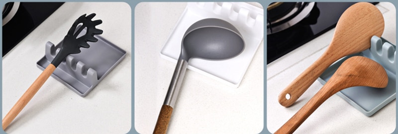 Heat-Resistant Utensil Rest