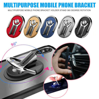 ALL IN ONE Multipurpose Mobile Phone Bracket Holder Stand 360 Degree Rotation Phone Magnetic Phone Holder for Car Home Iphone