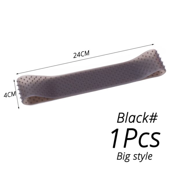 Plussign Silicon Wig Band 1Pcs/Lot Top Wig Grap Medium Large Size Silicon Wig Grip Tranparent Black Brown Headband For Fix Wigs