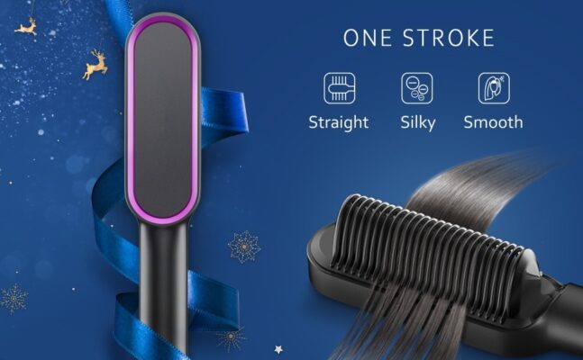 Hair Straightener Brush