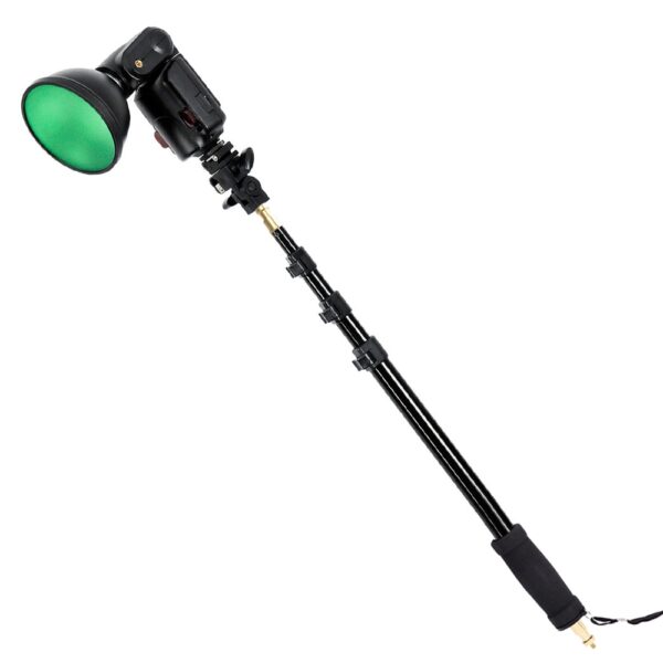 Godox AD-S13 21-63"/55-160cm Portable Light Boom Pole Stick Four section with 1/4" Male Thread for WITSTRO Flash AD180 AD360