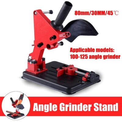 Angle Grinder Stand Angle Grinder Bracket Holder Support for 100-125 Angle Grinder DIY Cutting Stand Power Tools Accessories