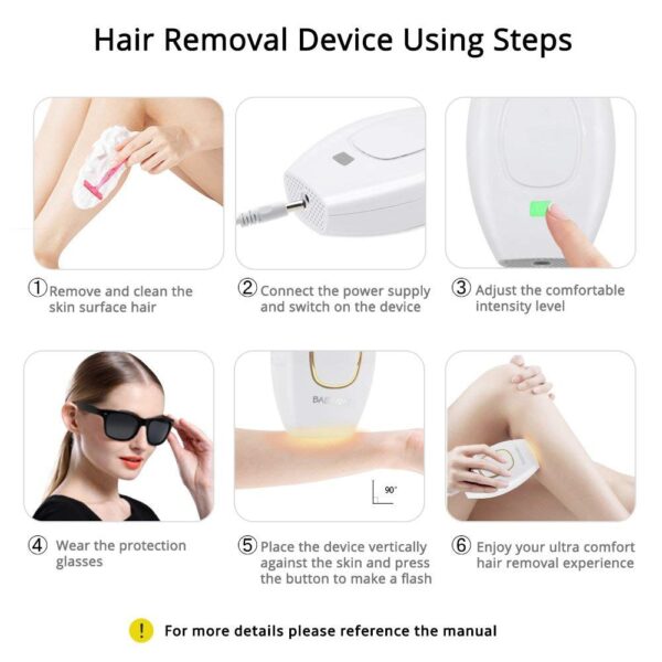 Laser Hair Removal Handset