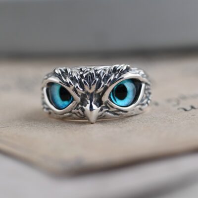 Demon Eye Owl Ring 