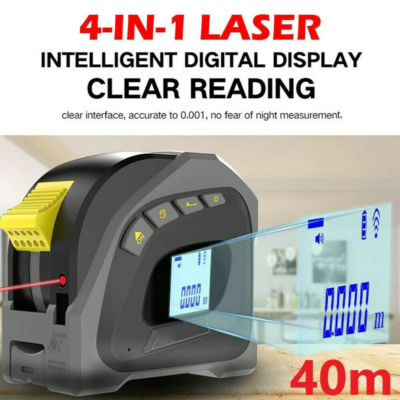 4-in-1 Laser Tape Measure