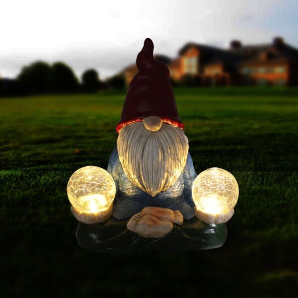 LED Gnome Decor Garden