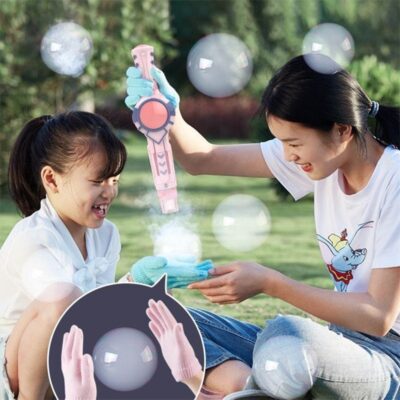 2020 New Summer Smoke Magic Bubble Machine Wedding Supplies Electric Automatic Bubble Blower Maker Gun Kids Outdoor Toys