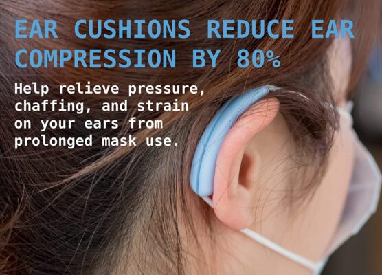 Anti-Slip Silicone Mask Ear Cushions