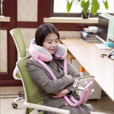 U Shaped Pillow Lazy Phone Holder