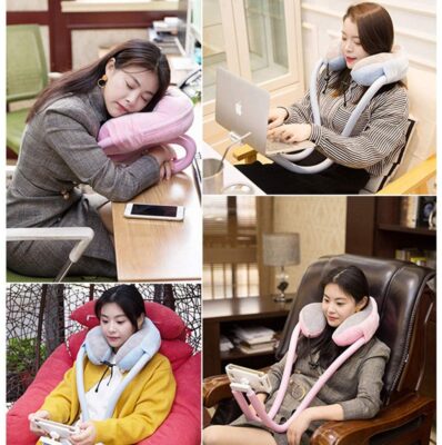 U Shaped Pillow Lazy Phone Holder