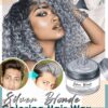 Silver Blonde Coloring Hair Wax