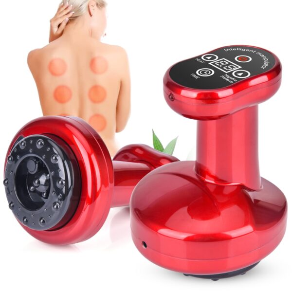 Electric Cupping Shaisu Cup Suction Massage Anti Cellulite Body Slimming Scrape Physiotherapy Stimulate Acupoint Massager Guasha