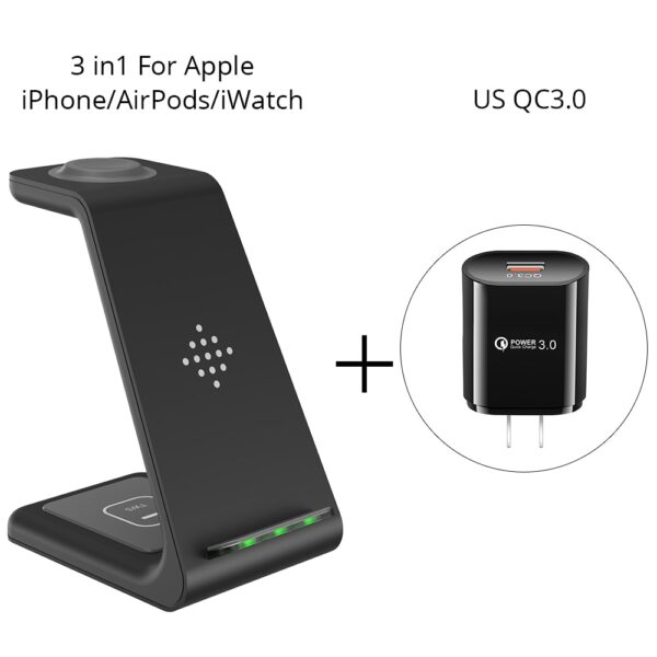 3 In 1 Fast Wireless Charger