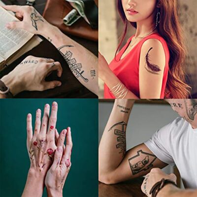 A4 Art Tattoos Paper DIY Waterproof Temporary Tattoo Skin Paper With Inkjet or Laser Printing Printers For Tatoo Men Children