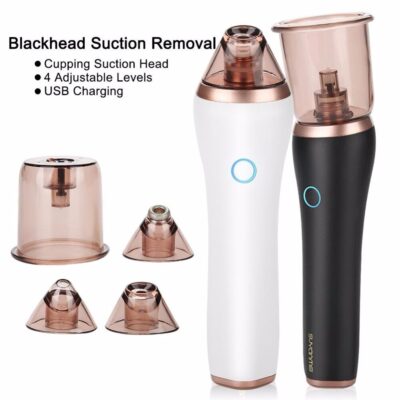 Blackhead Vacuum Removal Skin Care Electric Pore Cleaner Pimple Remover Acne Suction Spot Facial Skin Cupping Cleanser Remover