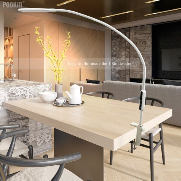 Flexible Long Arm Table Lamp